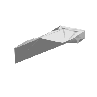 Servo bracket — lower arm