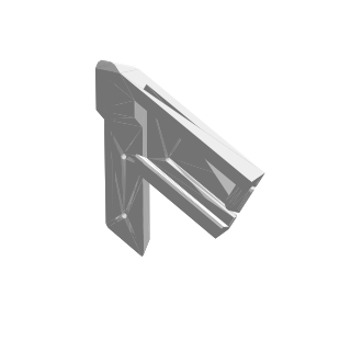 Funnel bracket (right)
