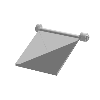 Chute door
